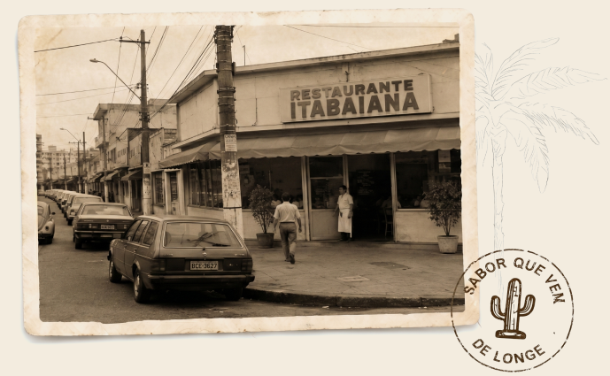 Fachada antiga do Restaurante Itabaiana